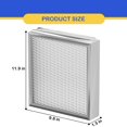 thumbnail image 4 of Roninby 990-13 Humidifier Vapor Water Pad Filter Compatible with GeneralAire 990-13 G13 Humidifier Replacement Evaporator Pad Med, 4 of 7