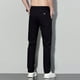 thumbnail image 4 of Pantalones largos para hombre, de color liso, de seda helada, elásticos, con cordón, informales, deportivos, para hombre, 4 of 6