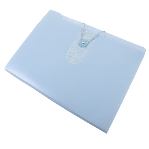 Large Capacity File Organizer Pretty Folders with Pockets Expanding Accordian Accordion Office Plastic