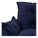 thumbnail image 4 of Sillón Odette base giratoria - Azul marino WEIK Odette, 4 of 5
