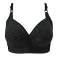 thumbnail image 6 of Fengactive 3PCS Womens​ Plus Size Bras Push Up Full Coverage Wireless Bras Soft Everyday Bra with Adjustable Straps 2025, 6 of 7