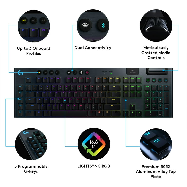Teclado logitech g915 lightspeed hotsell