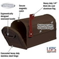 thumbnail image 3 of Salsbury 4850A-BRZ Antique Rural Mailbox, Bronze, 3 of 3