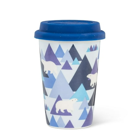 

Modern Polar Bear Travel Mug