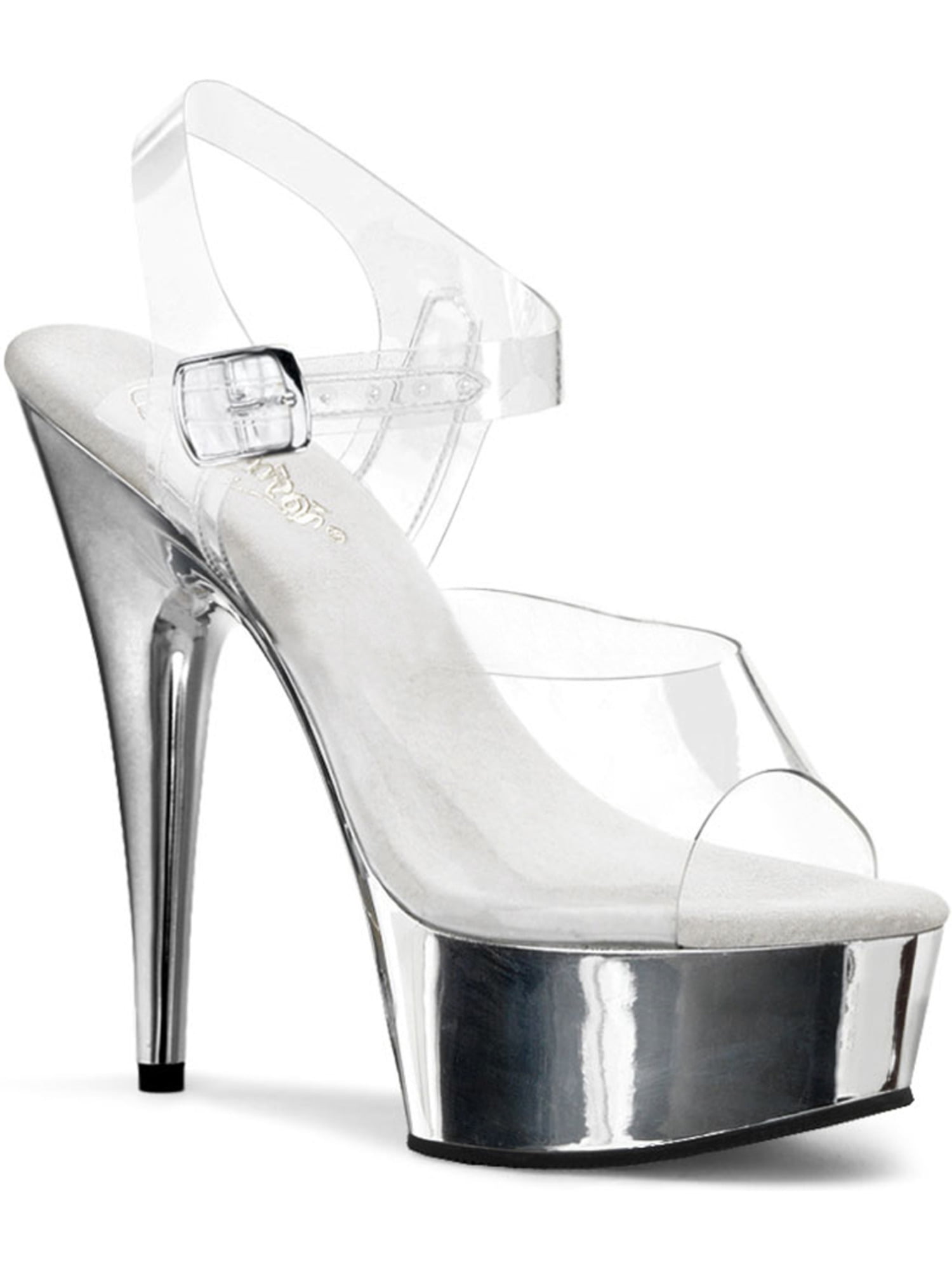 metallic platform shoes