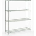 thumbnail image 2 of Global Industrial 21607Z 60 x 21 x 74 in. Nexel Poly-Z-Brite Wire Shelving, Clear, 2 of 5