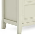 thumbnail image 5 of Burlington 72 inch Wide Solid Wood TV Stand in Antique White For TVs up to 80 inches, 5 of 15