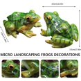 thumbnail image 3 of Rana Miniatura Decoración De Jardín Rana Simulación Animales Decoración Rana Estatua Adornos Rana Escultura Decoración Rana Resina Animal Escultura Deco 3 Piezas oso de fresa Electrónica, 3 of 5