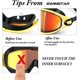 thumbnail image 3 of Swimming Goggles, Adult Swimming Goggles With Uv Protection And Anti Fog Lens, Anti Slip Easy To Adjust Comfortable Silicone Goggles, 3 of 3