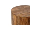 thumbnail image 4 of Pemberly Row Modern 30" Round Mango Wood Coffee Table in Brown, 4 of 5