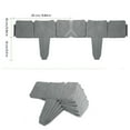 thumbnail image 2 of 10pcs Garden Fence Imitation Stone Plant Support Stake Outdoor Landscape Edging Decorative Border, 2 of 8