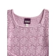 thumbnail image 2 of Weekend Academy Girls Crochet Top with Long Sleeves, Sizes 4-18, 2 of 3