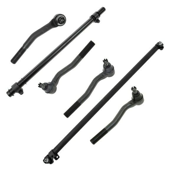 TRQ Front Tie Rod Set Fits Select 1999-2004 Jeep Grand Cherokee
