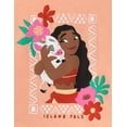 thumbnail image 6 of Disney Moana Toddler Girls' 2-Piece T-Shirt and Skort Set Pua Peach, 6 of 7