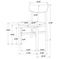 thumbnail image 5 of Parkridge Dining Side Chair White Washed (Set of 2), 5 of 13