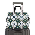 thumbnail image 2 of FORMRS 16" Laptop Bag Carrying Sleeve Case with Handle Travel Shoulder Briefcase, Gold Geometric Pattern, 2 of 8