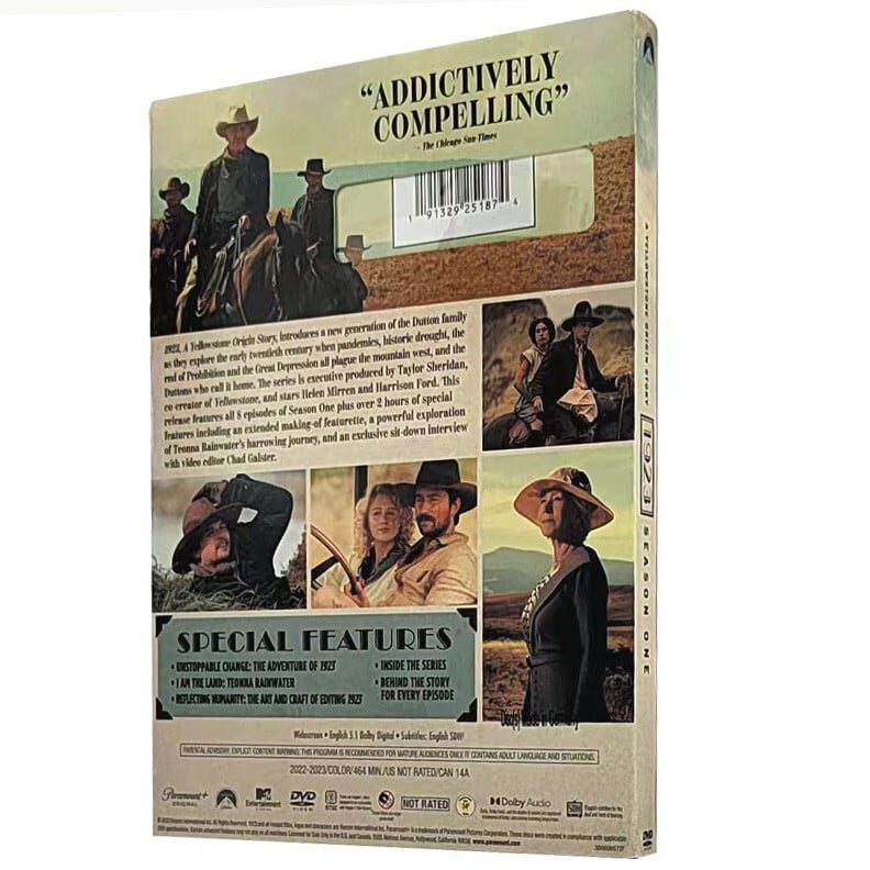 Yellowstone Origin Story 1883 & 1923 ( DVD 7-Disc Box Set ) New
