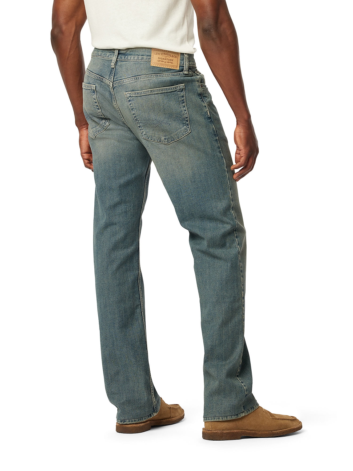 Levi Strauss Signature Men's and Big and Tall Relaxed Fit Jeans