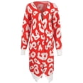 thumbnail image 2 of Women's Plus Size Long Sleeve Open Front Cardigans Soft Knit Ugly Christmas Sweater, 2 of 4