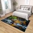 thumbnail image 4 of 2x3 Rug, Bass Fish Door Mat, Fishing Fisherman Rug, Pike Fish Rugs for Entryway, Washable & Non Slip & Soft Low Pile Small Carpet, Indoor Doormat, Bass Fish Home Decor & Gifts, 4 of 7