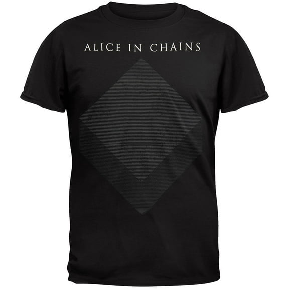 Men's Alice In Chains Bicubic T-shirt Small Black