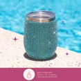 thumbnail image 4 of Vaso de vino Paris Hilton Diamond Bling de acero inoxidable, 350 ml, 4 of 9