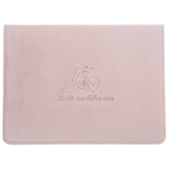SEWCHICS Birth Certificate Protector Waterproof Families Storing Important Documents 1Pcs