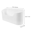 thumbnail image 2 of unbranded 2Ud Organizador Adhesivo Para Puerta De Gabinete Para Cocina Y, 2 of 8