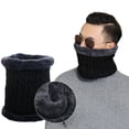thumbnail image 2 of CSChome Contrast Color Scarf Unisex Cycling Neck Wrap Thick Soft Plush Elastic Regular Fit Warm Windproof Cold Resistant Color Matching Outdoor Skiing Skating, 2 of 7