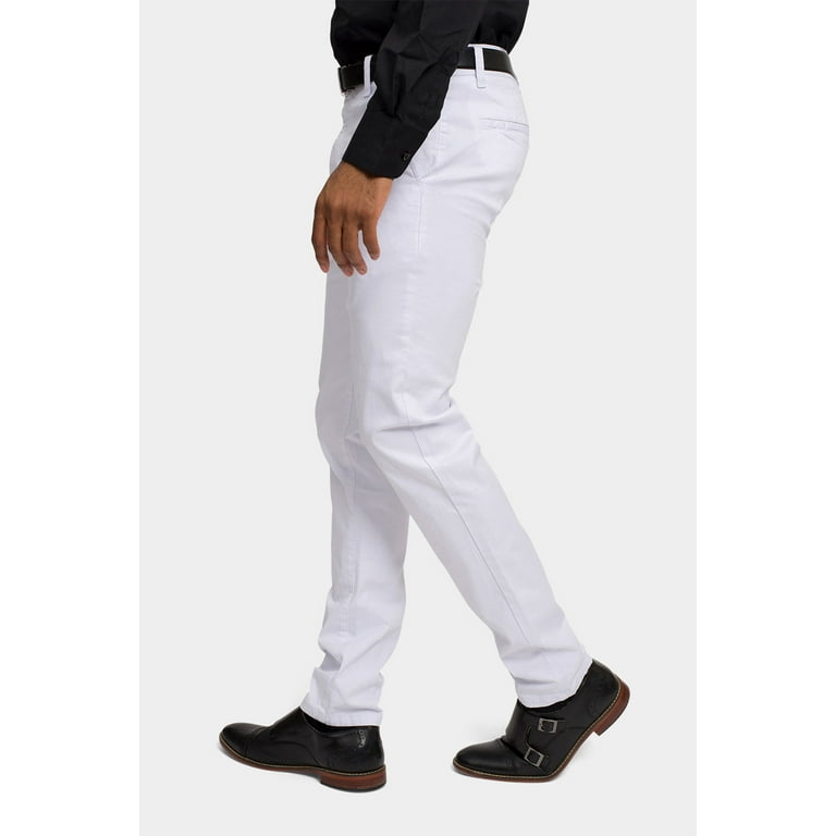 Victorious Men's Slim Fit Stretch Chino Pants, Casual Basic Victorious Men's Slim Fit Stretch Chino Pants, Casual Basic