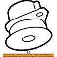 thumbnail image 2 of CHRYSLER OEM Frame-Upper Insulator 55366482AC, 2 of 2
