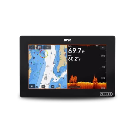 Raymarine Axiom 2 9 Chartplotter-Sonar with LHC North America and RV-100 Transducer