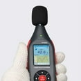 thumbnail image 2 of Portable Digital Sound Level Meter Noise Logger 43000 Data Records Rechargeable with Realtime Measurement and USB Export, 2 of 8