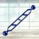 thumbnail image 5 of Matsuzay 5 7 9 11 pulgadas cabeza de bola doble 1 adaptador de articulación brazo de extensión para abrazadera de mariposa subacuática montaje Accesorios de cámara y óptica Azul 228.6 mm, 5 of 7