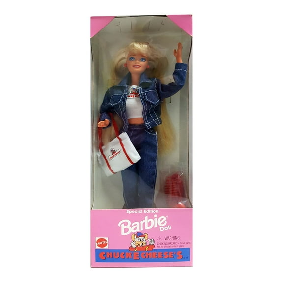 Chuck E Cheese Barbie Doll Special Edition 1995 Mattel 14615 NRFB