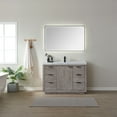 thumbnail image 5 of Miseno Mv701548 Leiza 48" Free Standing Single Basin Vanity Set - Classical Gray, 5 of 7