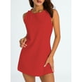 thumbnail image 3 of Vestidos de playa para mujer Vestidos sin tirantes para las vacaciones de verano Nituyy Mini vestido sin mangas, 3 of 5