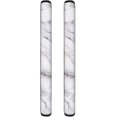 thumbnail image 1 of NETILGEN Refrigerator Door Handle Covers Pack of 2, Kitchen Appliance Armrest Decoration Mat Non-Slip for Fridge Dishwashers Microwave Home Kitchen Decoration, White Marble Print, 1 of 7