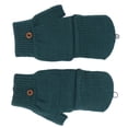 thumbnail image 1 of Electric Heated Mitten, Washable Dark Green Cold  Knitted Cotton Suitable Heating Temperature USB Heated  with Power Cord for Typing, 1 of 8