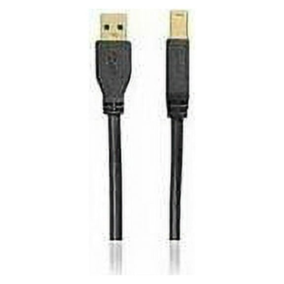 Gigaware Gold-Plated USB 3.0 A/B Cable (6-Ft.)