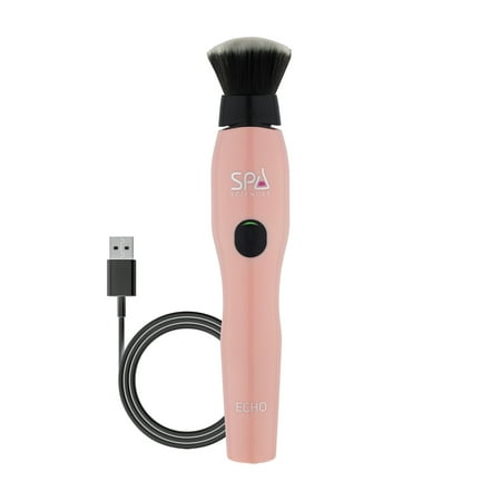 Spa Sciences ECHO Rechargeable Antimicrobial Sonic Makeup Brush