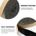 thumbnail image 3 of Phenofice 2Pcs Black Butyl Sealant Rope Tape with Strong Adhesion for Car Window and Door Sealing, 3 of 6