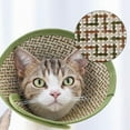 thumbnail image 2 of CNKOO Adjustable Pet Cone Pet Recovery Collar for after Surgery Anti-Bite Lick Wound Safe Plant Fiber Green Middle, 2 of 6