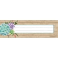thumbnail image 1 of TEACHER CREATED RESOURCES (6 PK) RUSTIC BLOOM NAME PLATES, 1 of 2