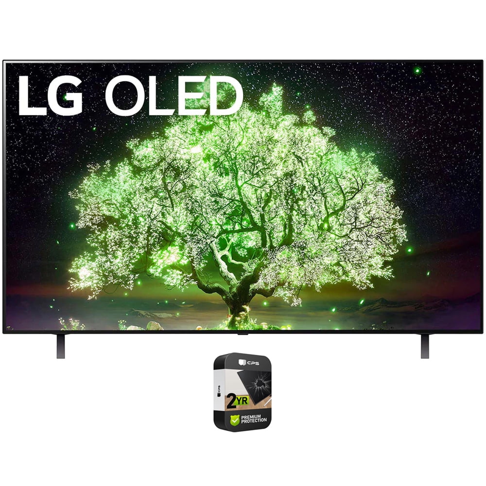 LG OLED65A1PUA 65 Inch A1 Series 4K HDR Smart TV with AI ThinQ 2021 Bundle with Premium 2 Year Extended Protection Plan