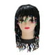 thumbnail image 1 of KAKOWELY Peluca africana trenzada - Peluca trenzada para fiesta de Halloween, disfraz, pelucas cómodas de estilo afro para hombres y mujeres, 1 of 4