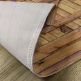 thumbnail image 5 of Ambesonne Rustic Place Mats Set of 4, Grunge Wooden Shutters, Standard Size, Brown Pale Brown, 5 of 6