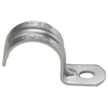 Crouse-Hinds 411US, Rigid Conduit Clamp, 3/4 Rgd Clamp Snap On Steel Us, 1 PC