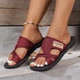 thumbnail image 3 of Women's Comfortable Summer Slippers Open Toe Flip Flops For Casual Wear And Beach Vacation Soft Flat Sandals, 3 of 6