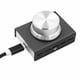thumbnail image 5 of Worallymy Controlador de volumen USB Altavoz de la computadora Perilla de control de audio Ajustador digital con silencio de una tecla negro Worallymy JD735807865, 5 of 7